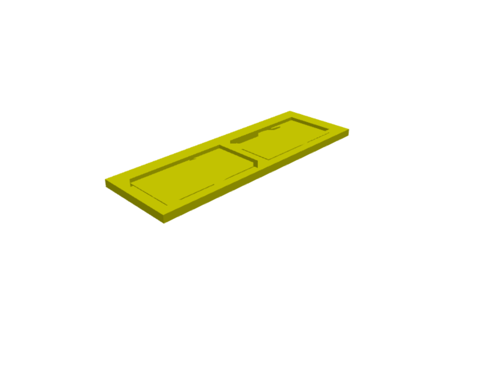 fixed 2 vertical panes window